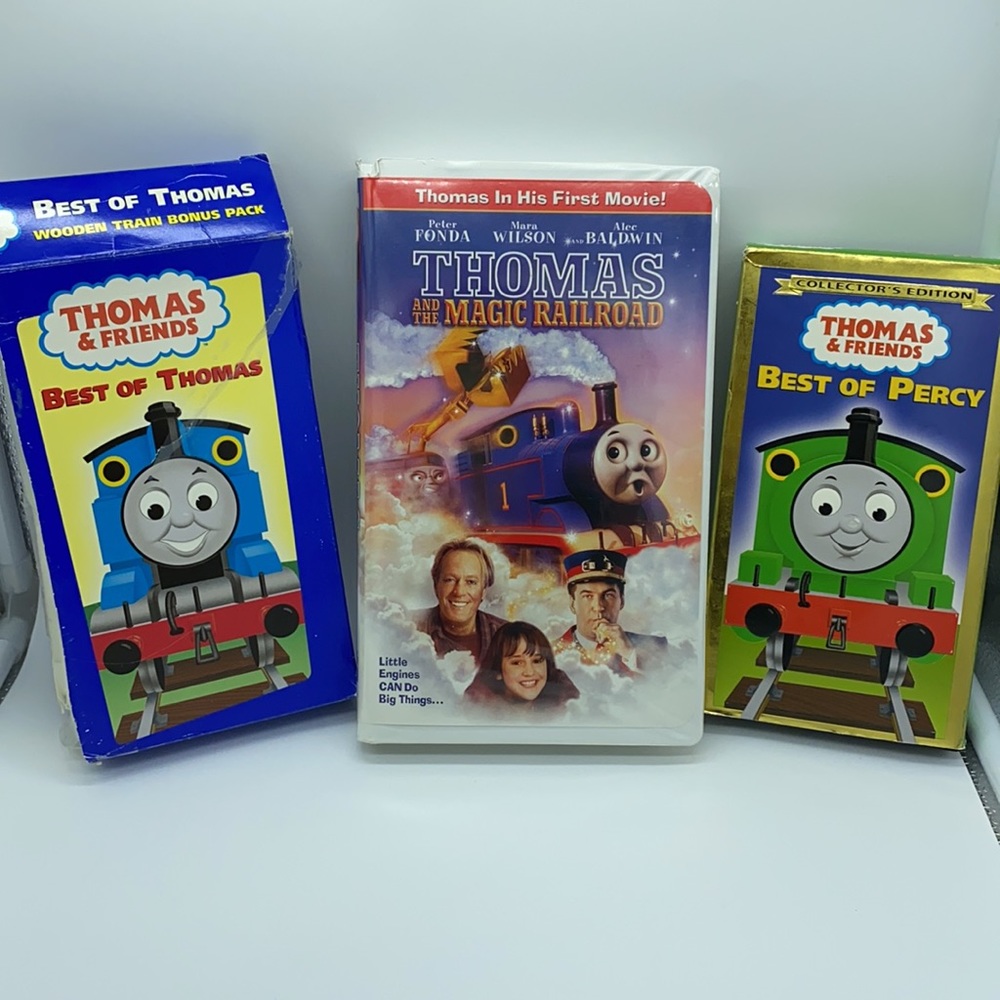 THOMAS & FRIENDS Best of Thomas, Best of Percy, Thomas and the Magic Railroad